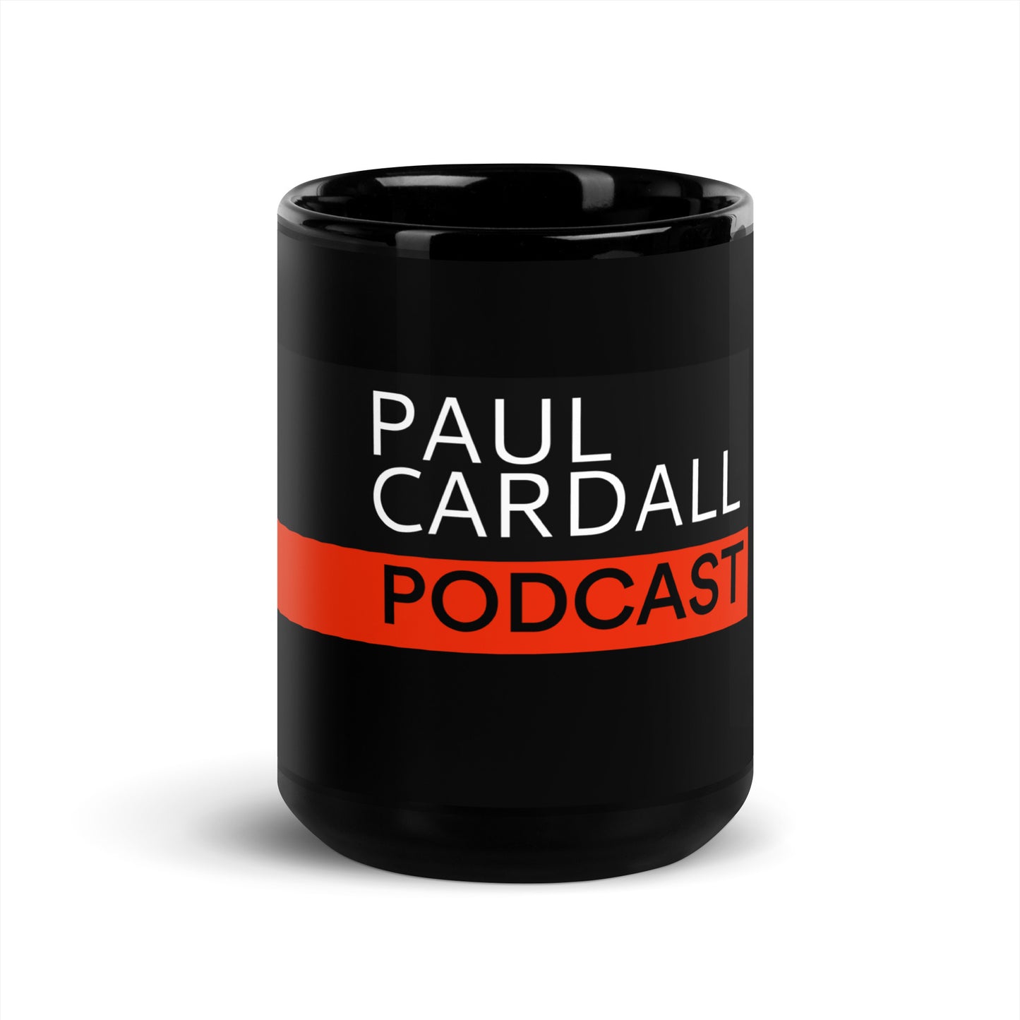 Paul Cardall Black Glossy Mug