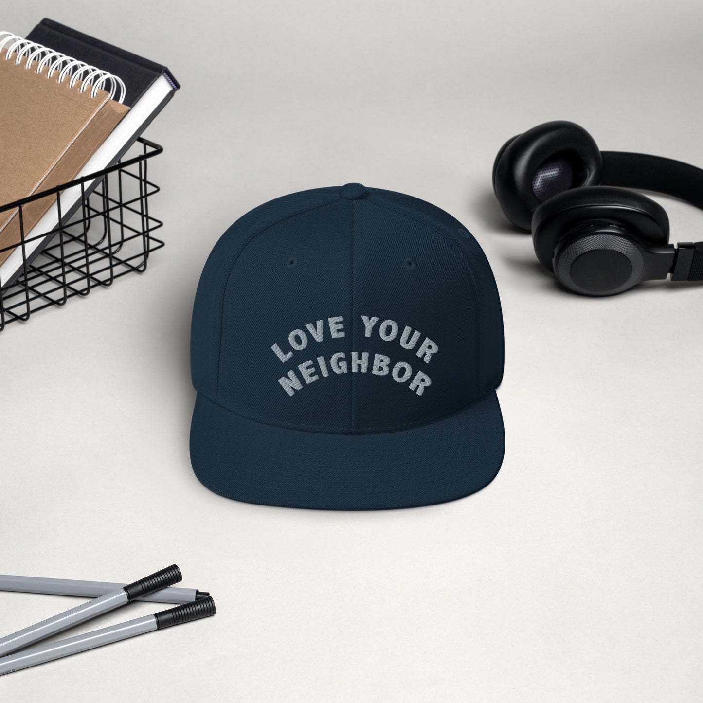 Love Your Neighbor Snapback Hat
