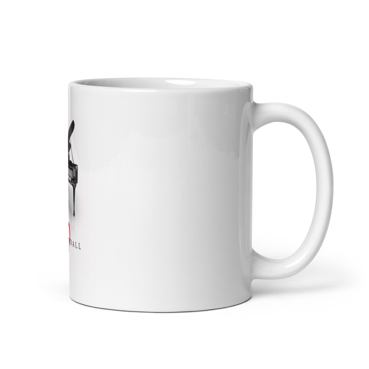 Paul Cardall white glossy mug