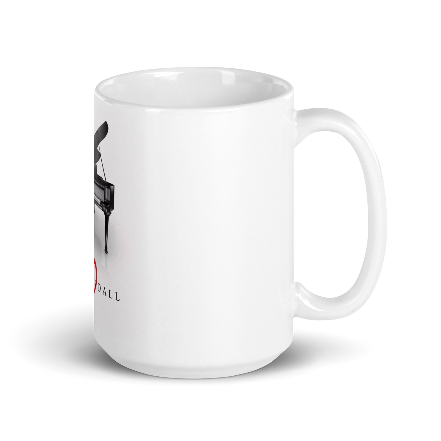 Paul Cardall white glossy mug