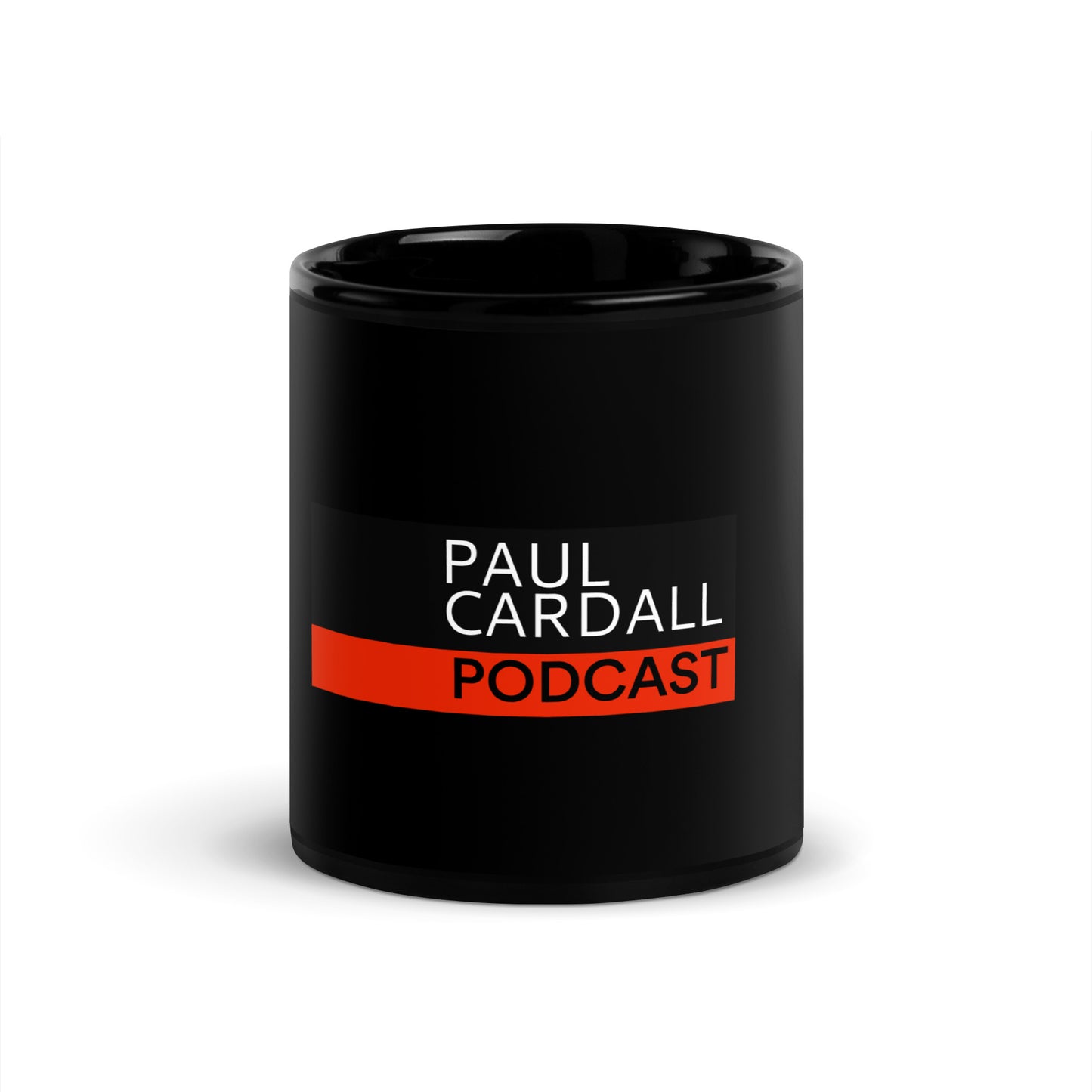 Paul Cardall Black Glossy Mug