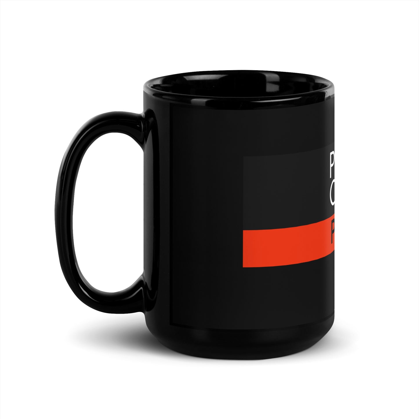 Paul Cardall Black Glossy Mug