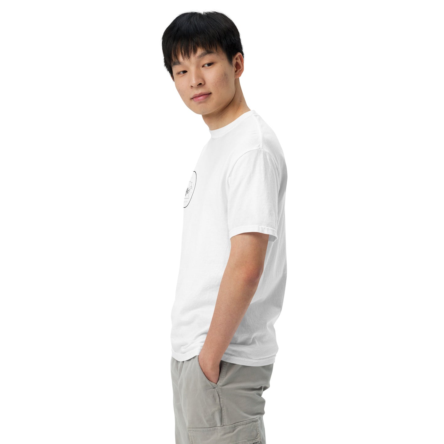 MottoUnisex garment-dyed heavyweight t-shirt