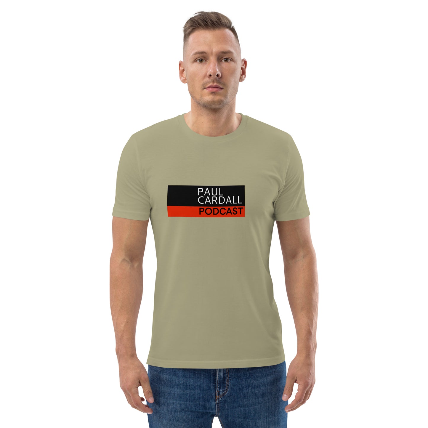 Paul Cardall Podcast Unisex organic cotton t-shirt